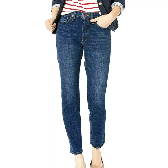 J. CREW JEANS Slim Broken-In Boyfriend Sz 27 NEW - Picture 1 of 6